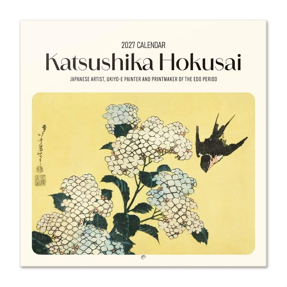 Grupo Erik - Hokusai 2027 30X30 Kalender - Mehrfarben